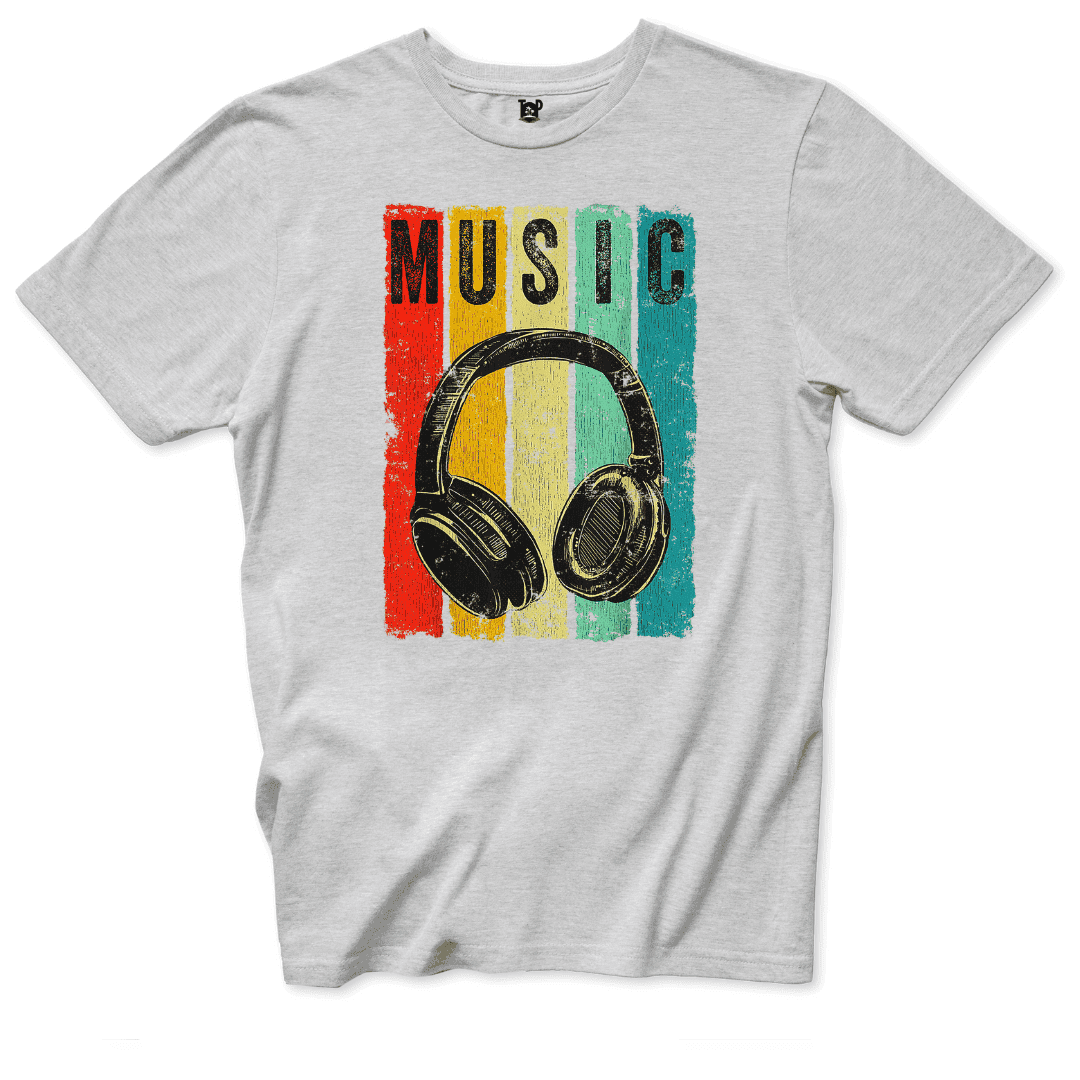 Music T-Shirt - Throwback Paradise