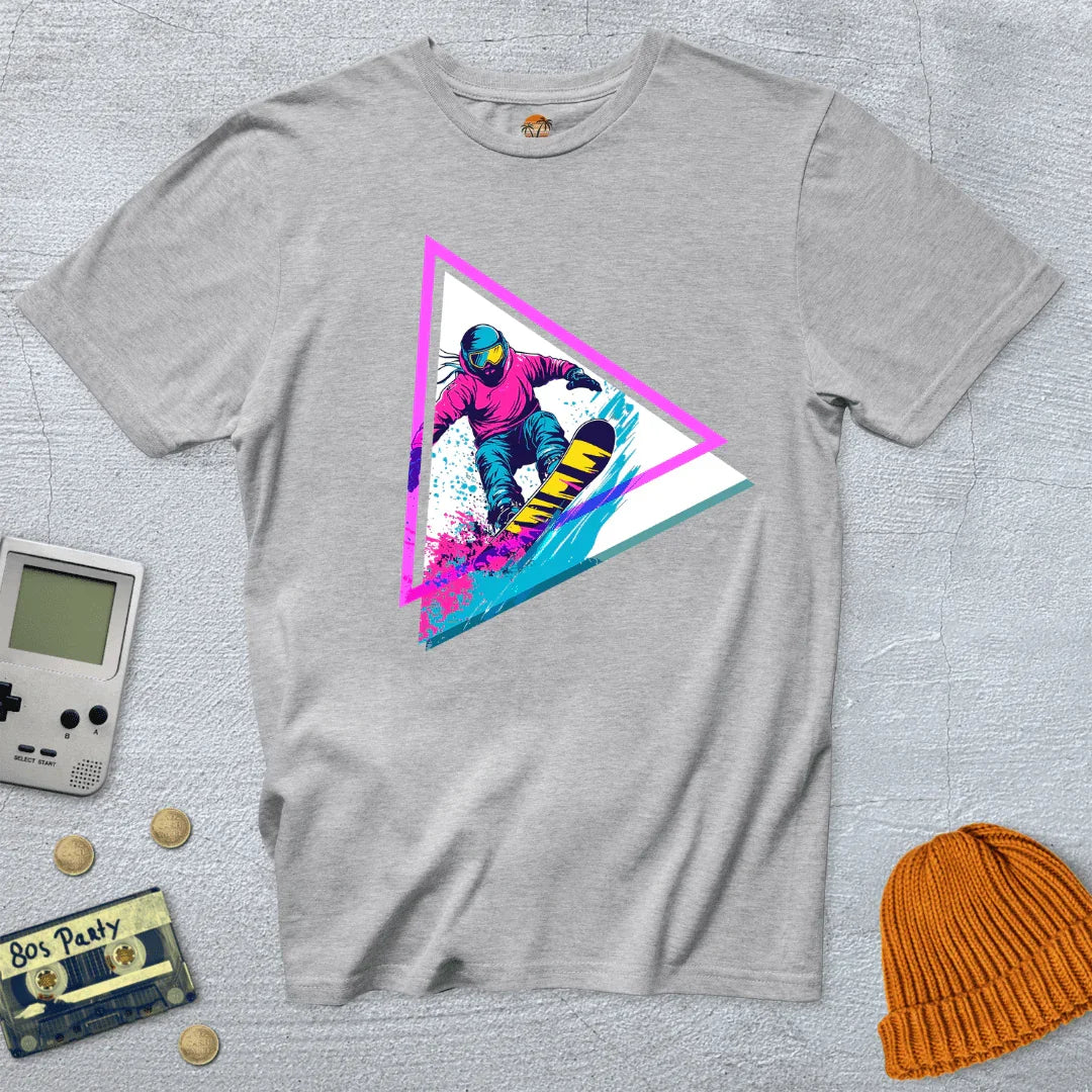 Neon Triangle Shred - Shirt - Throwback Paradise