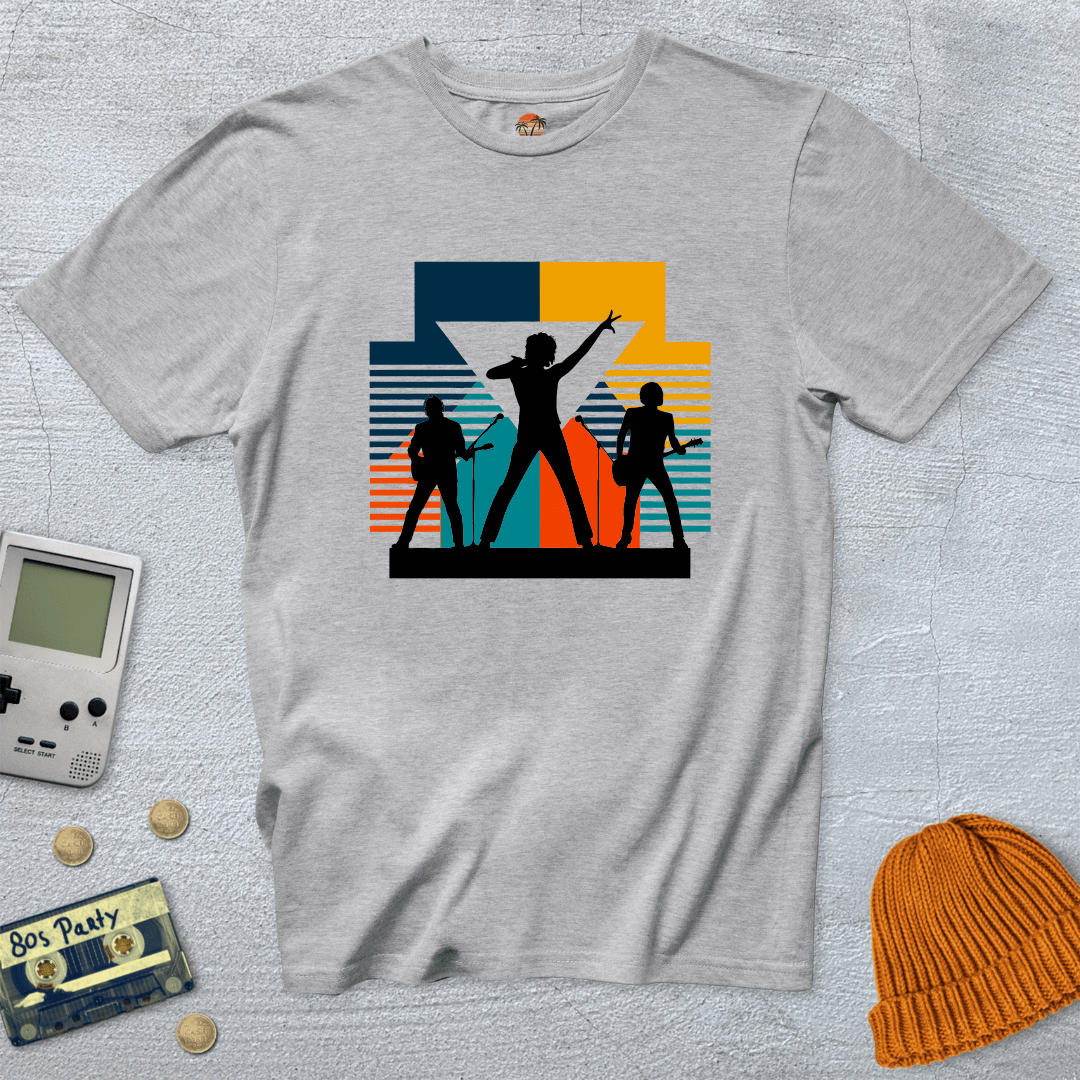 Printify T-Shirt Ice Grey / S New Wave Band - Shirt