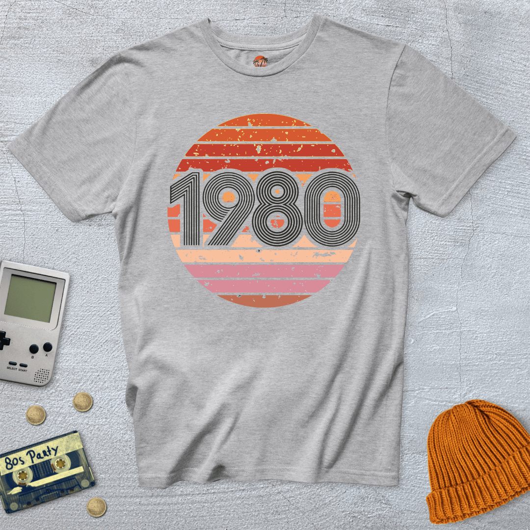 Printify T-Shirt Ice Grey / S Nineteen Eighty - Shirt