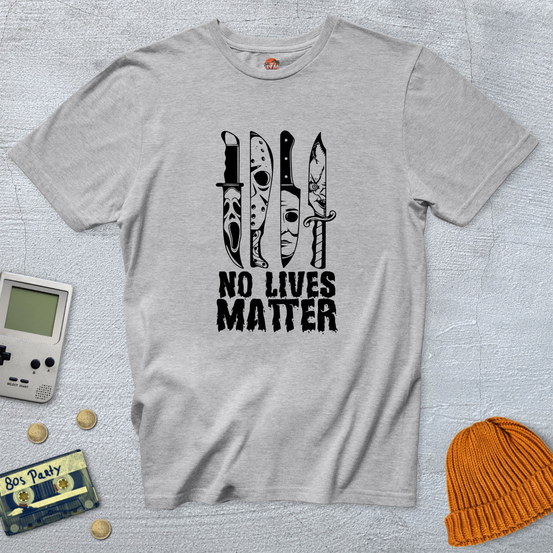 Printify T-Shirt Ice Grey / S No LIves Matter - Shirt