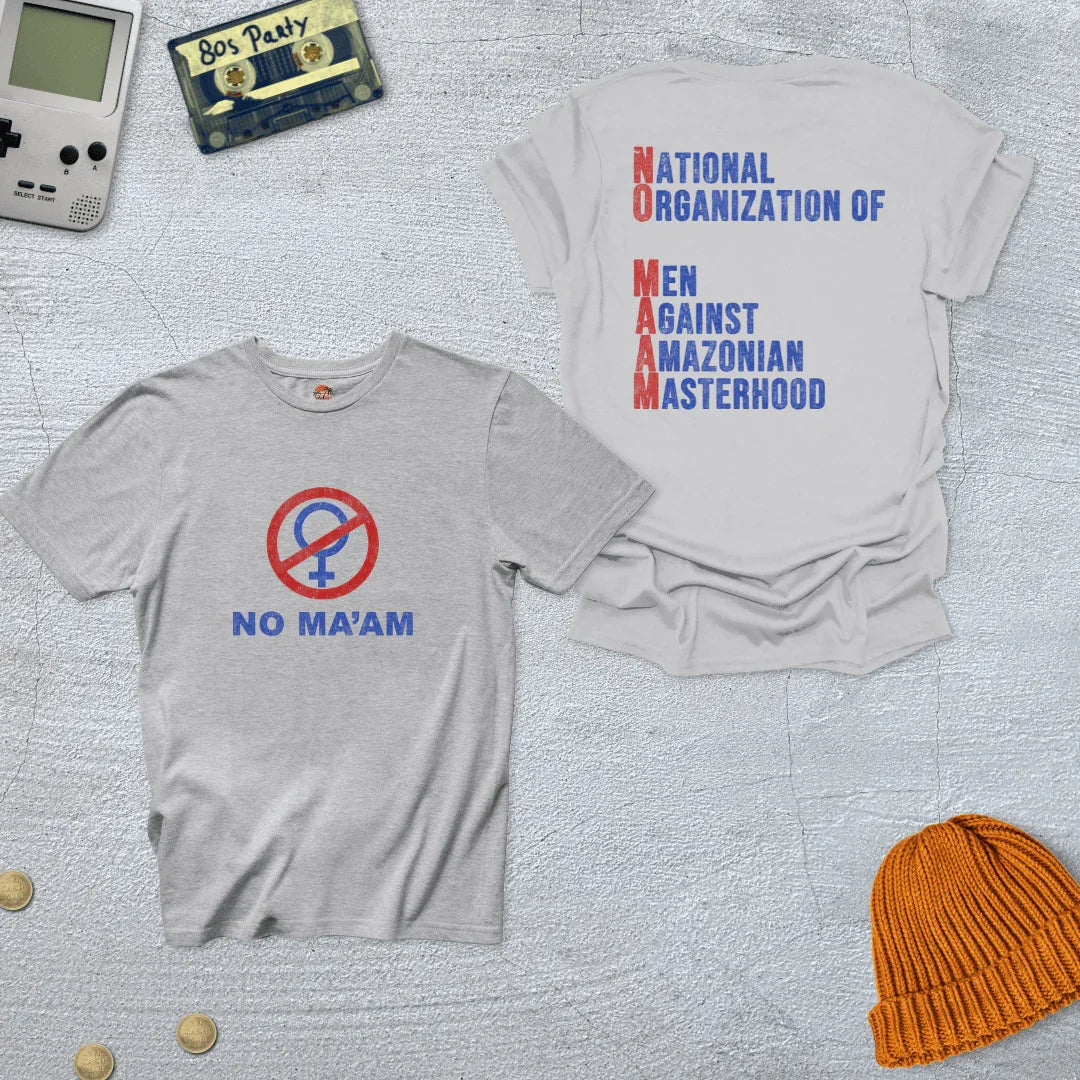 No Maam - Shirt - Throwback Paradise