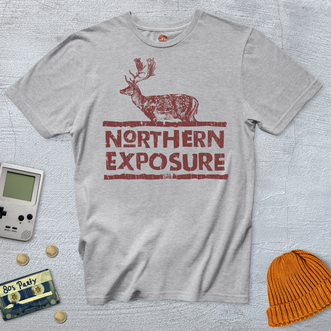 Printify T-Shirt Ice Grey / S Northern Exposure - Shirt