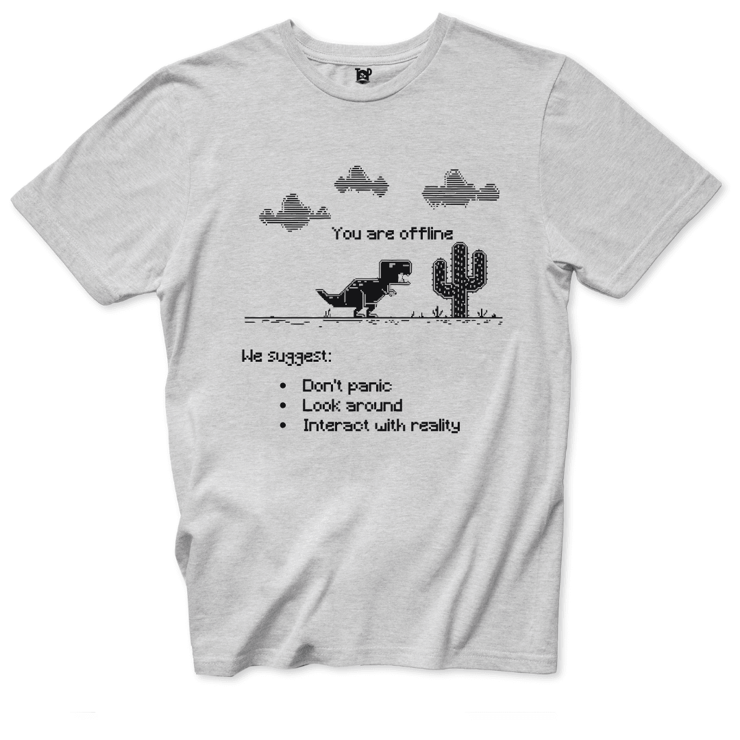 Offline T-Shirt - Throwback Paradise