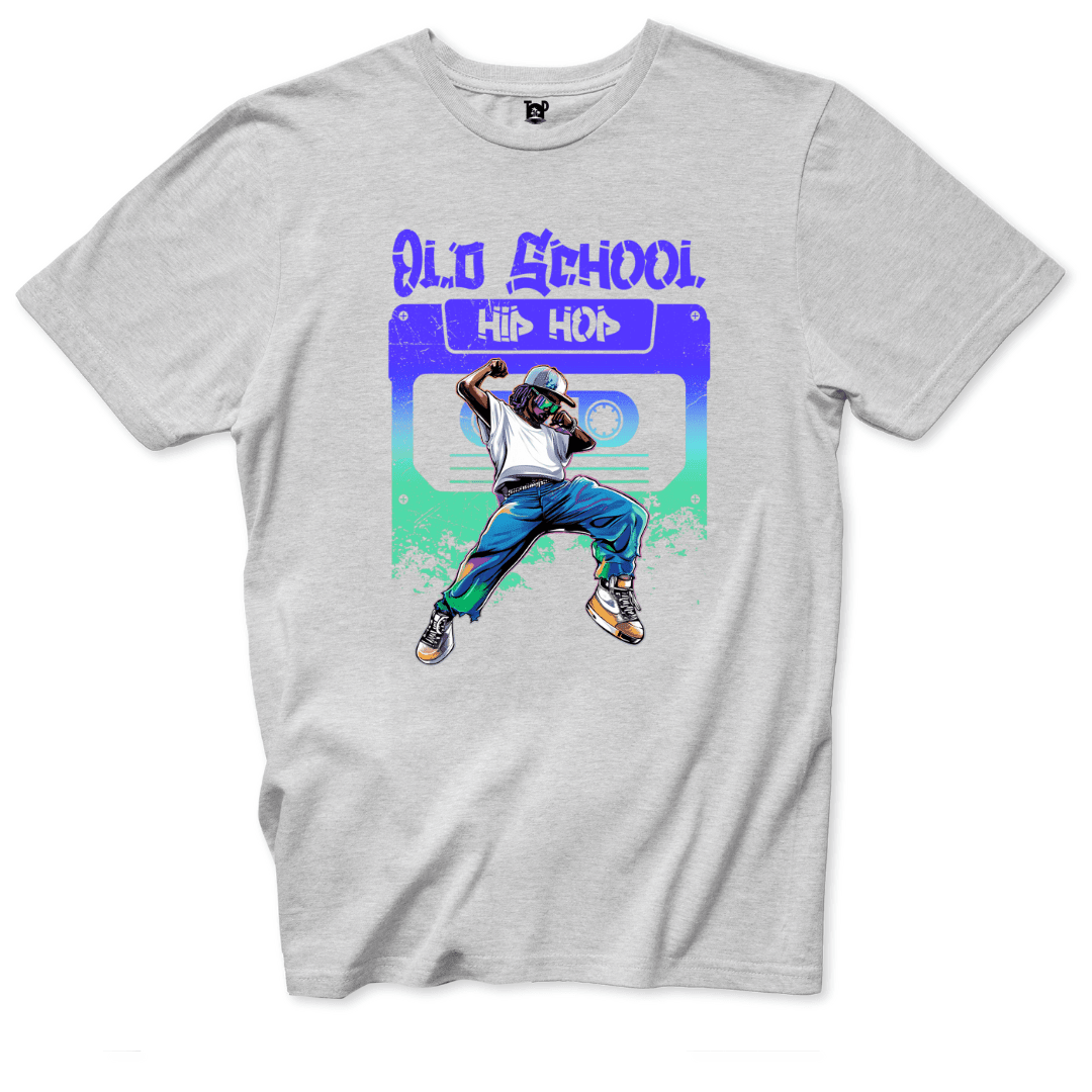 Old School Hip Hop Tape T-Shirt - Throwback Paradise