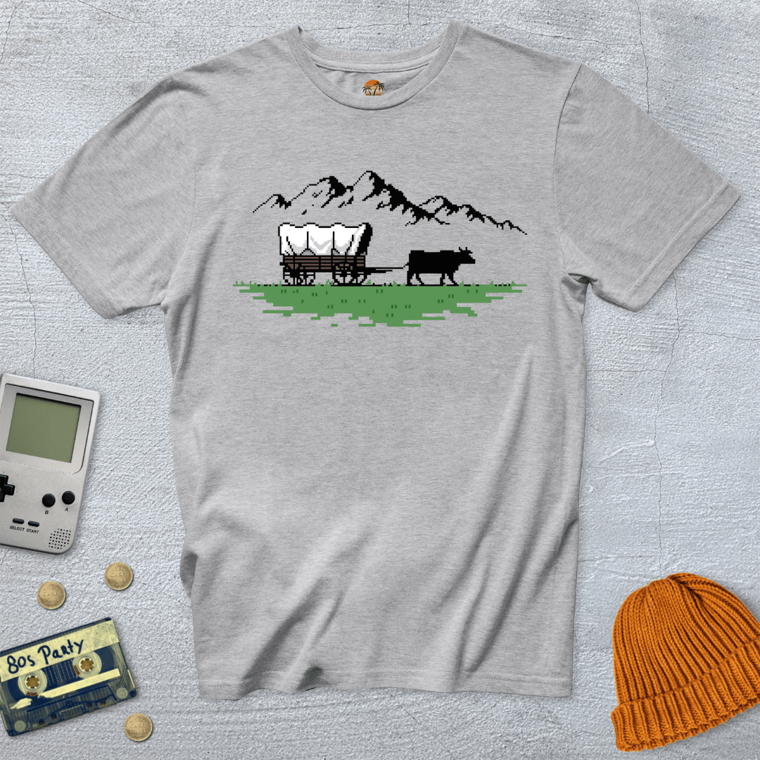 Printify T-Shirt Ice Grey / S Oregon Trail - Shirt