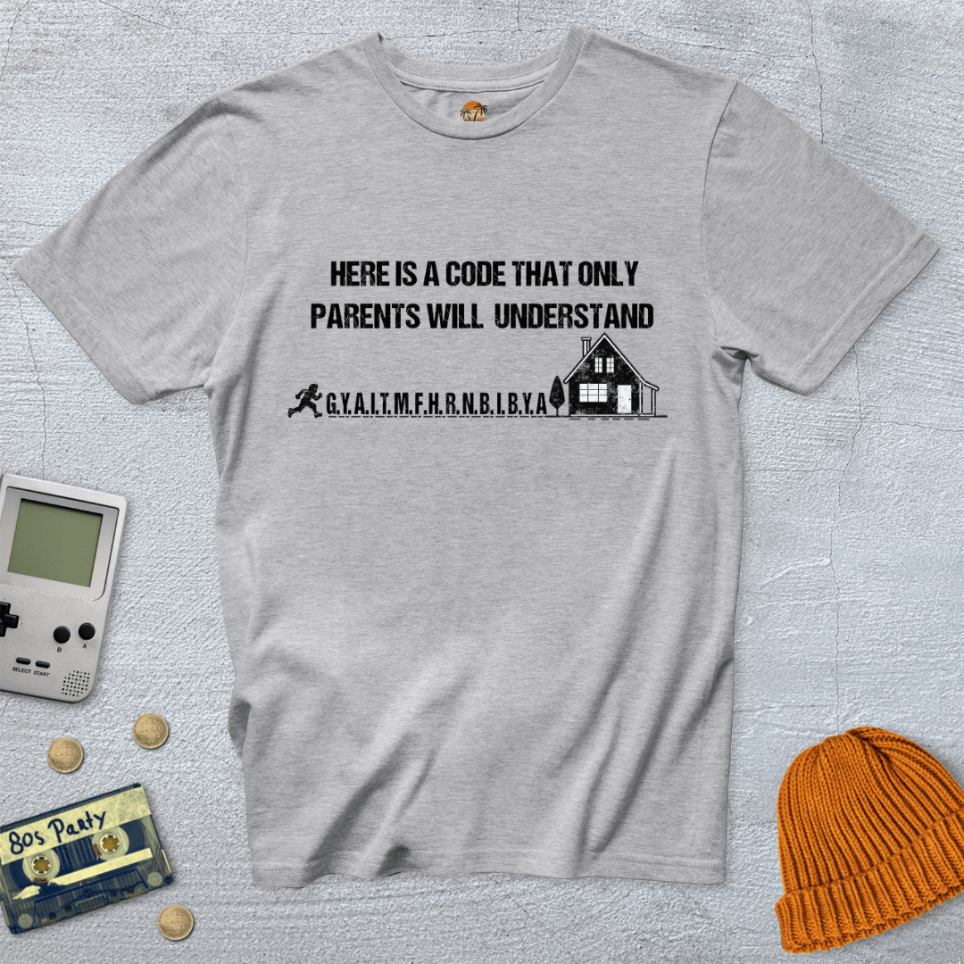 Printify T-Shirt Ice Grey / S Parent Code - Shirt