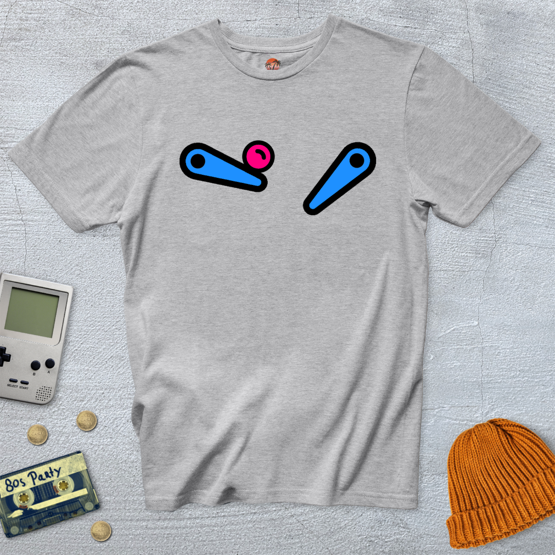 Printify T-Shirt Ice Grey / S pinball - Shirt