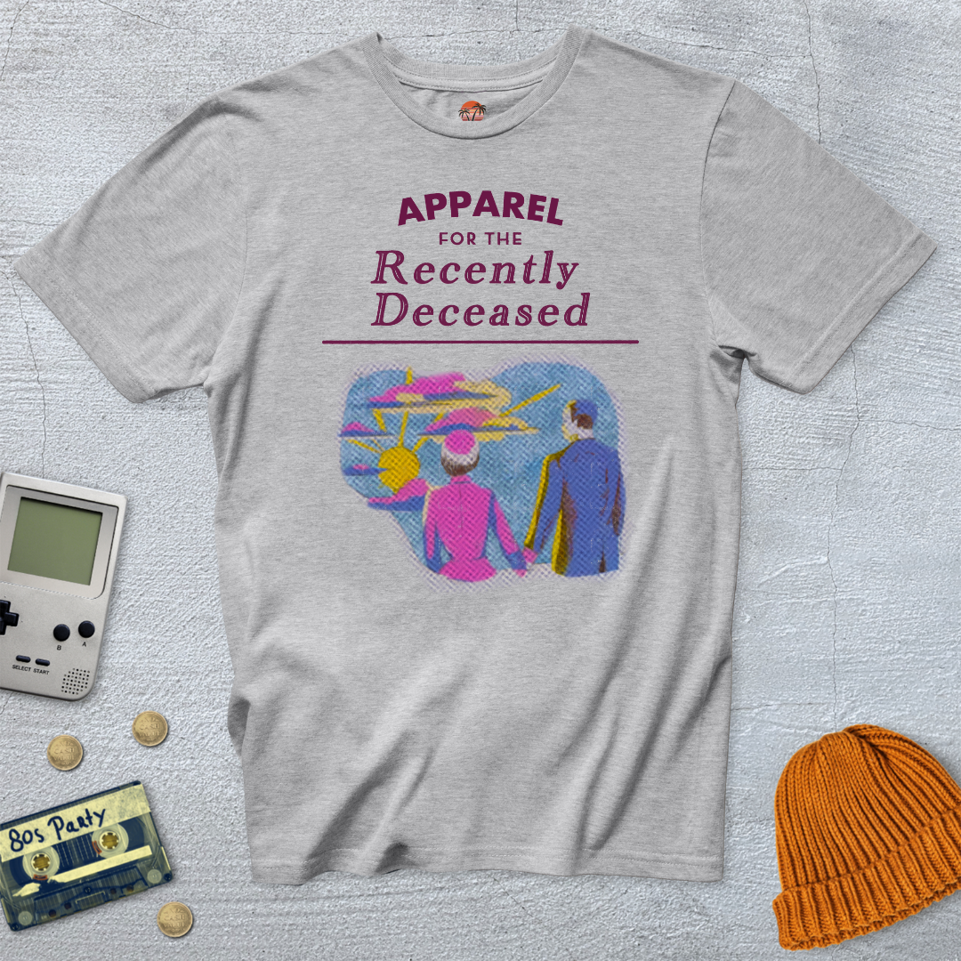 Printify T-Shirt Ice Grey / S Recently Deceased - Shirt