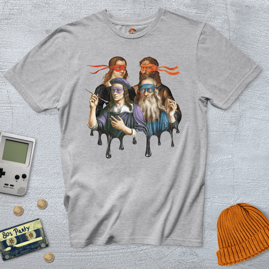 Printify T-Shirt Ice Grey / S Renaissance Artists - Shirt