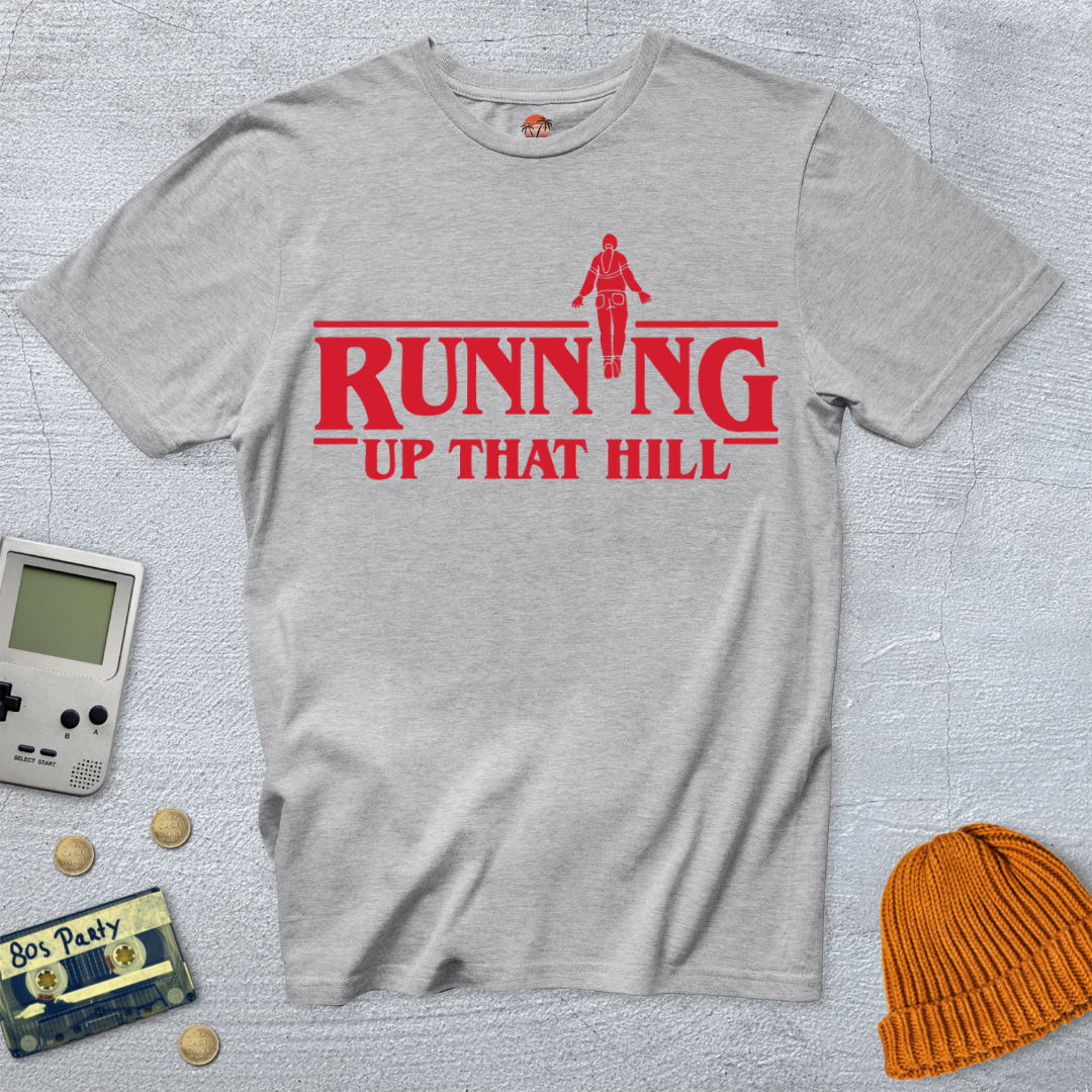 Printify T-Shirt Ice Grey / S Running up that Hill - Shirt