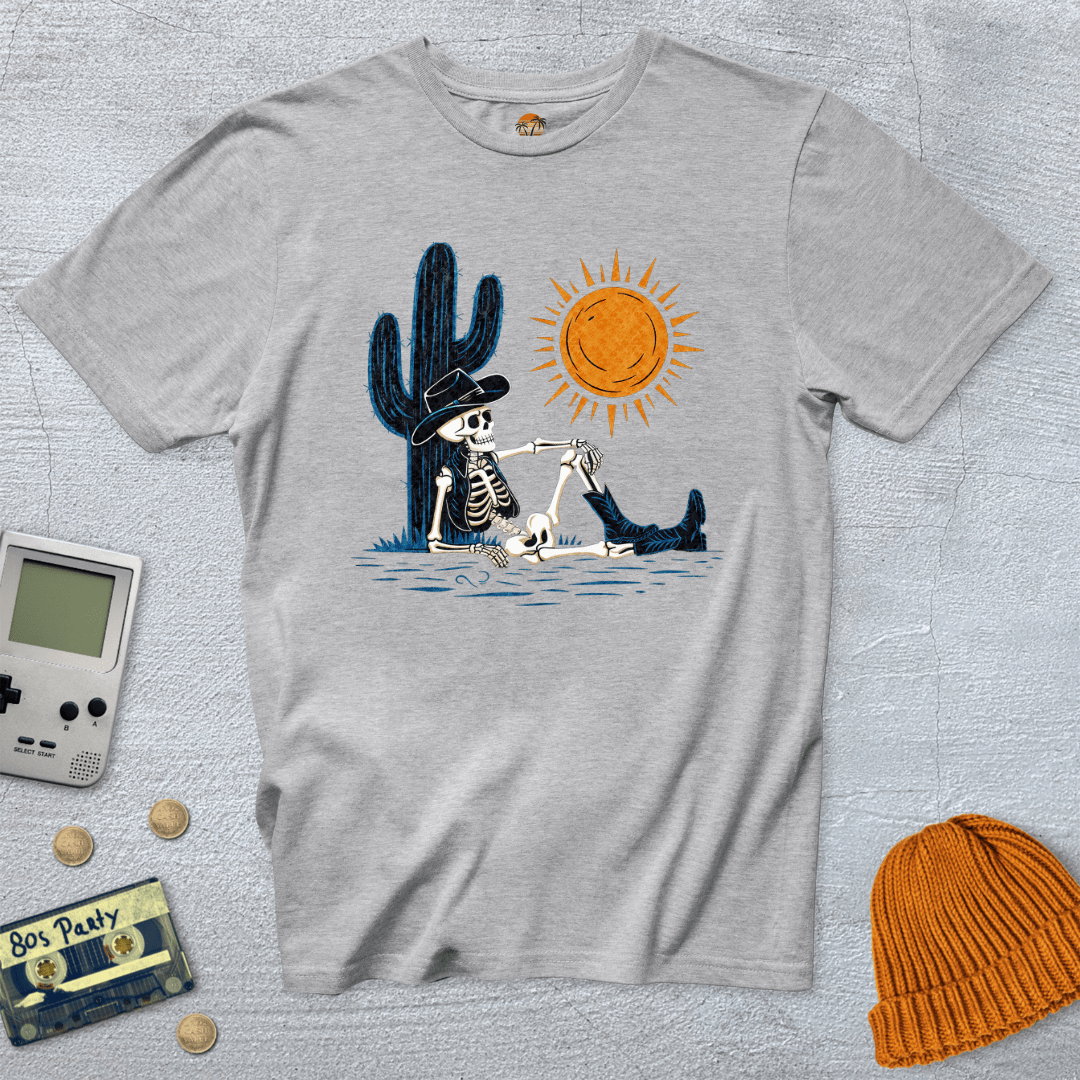 Printify T-Shirt Ice Grey / S Skeleton - Shirt