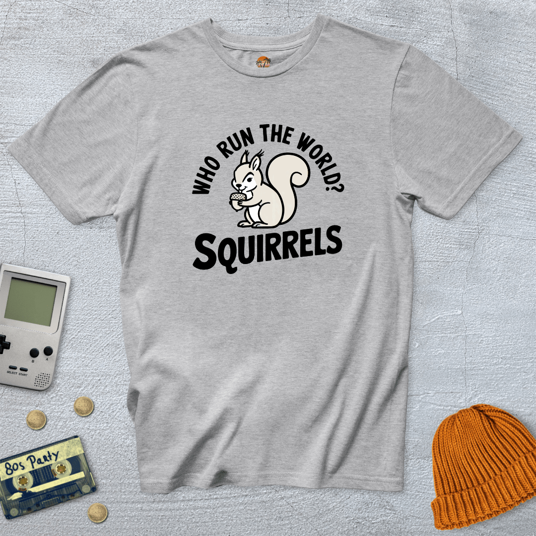 Printify T-Shirt Ice Grey / S Squirrels - Shirt