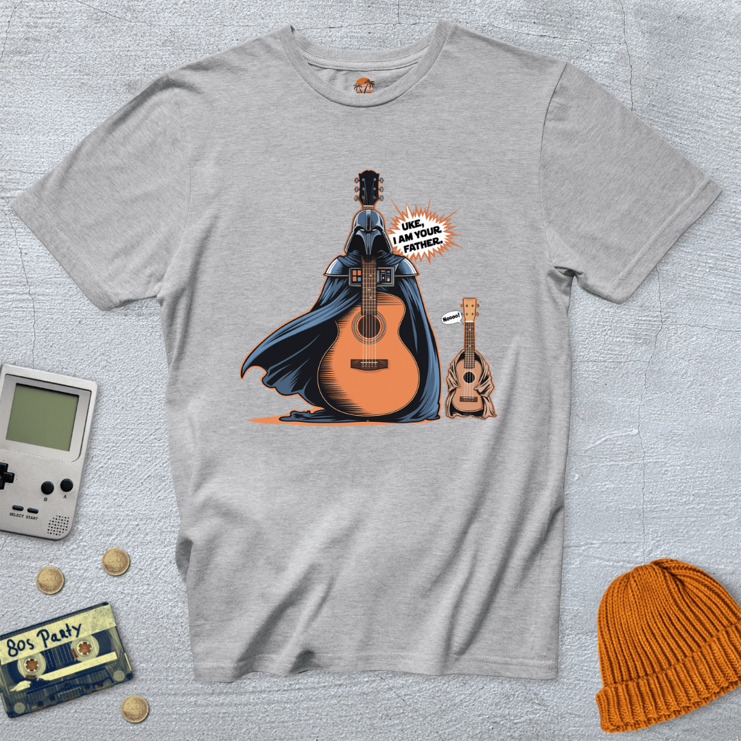 Printify T-Shirt Ice Grey / S Uke I am your father - Shirt