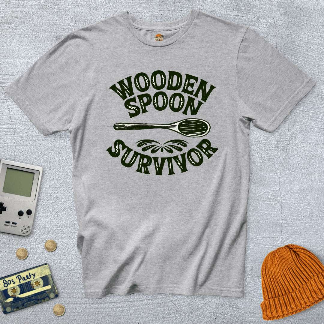 Printify T-Shirt Ice Grey / S Wooden Spoon Survivor - Shirt