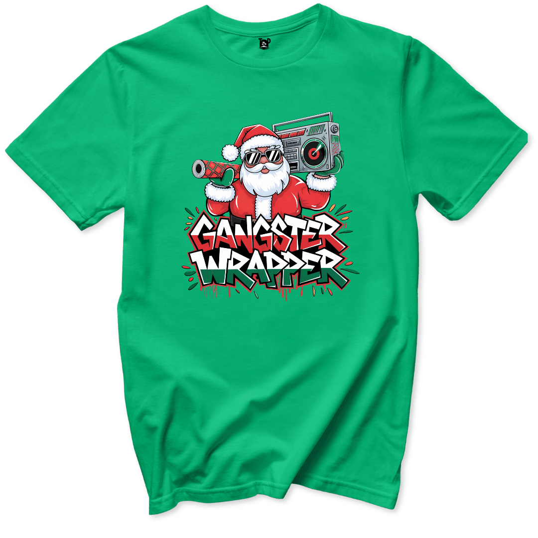 Gangster Wrapper T-Shirt - Throwback Paradise