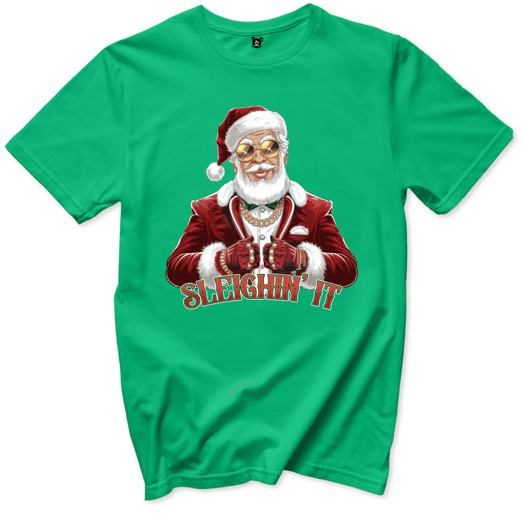 Sleighin it T-Shirt - Throwback Paradise