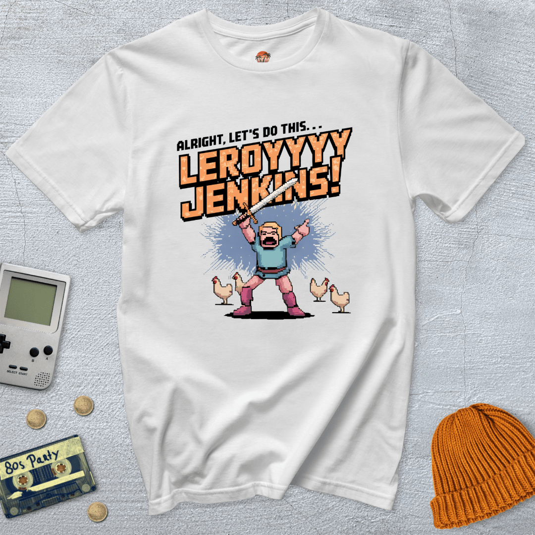 Printify T-Shirt Leeroy Jenkins - Shirt