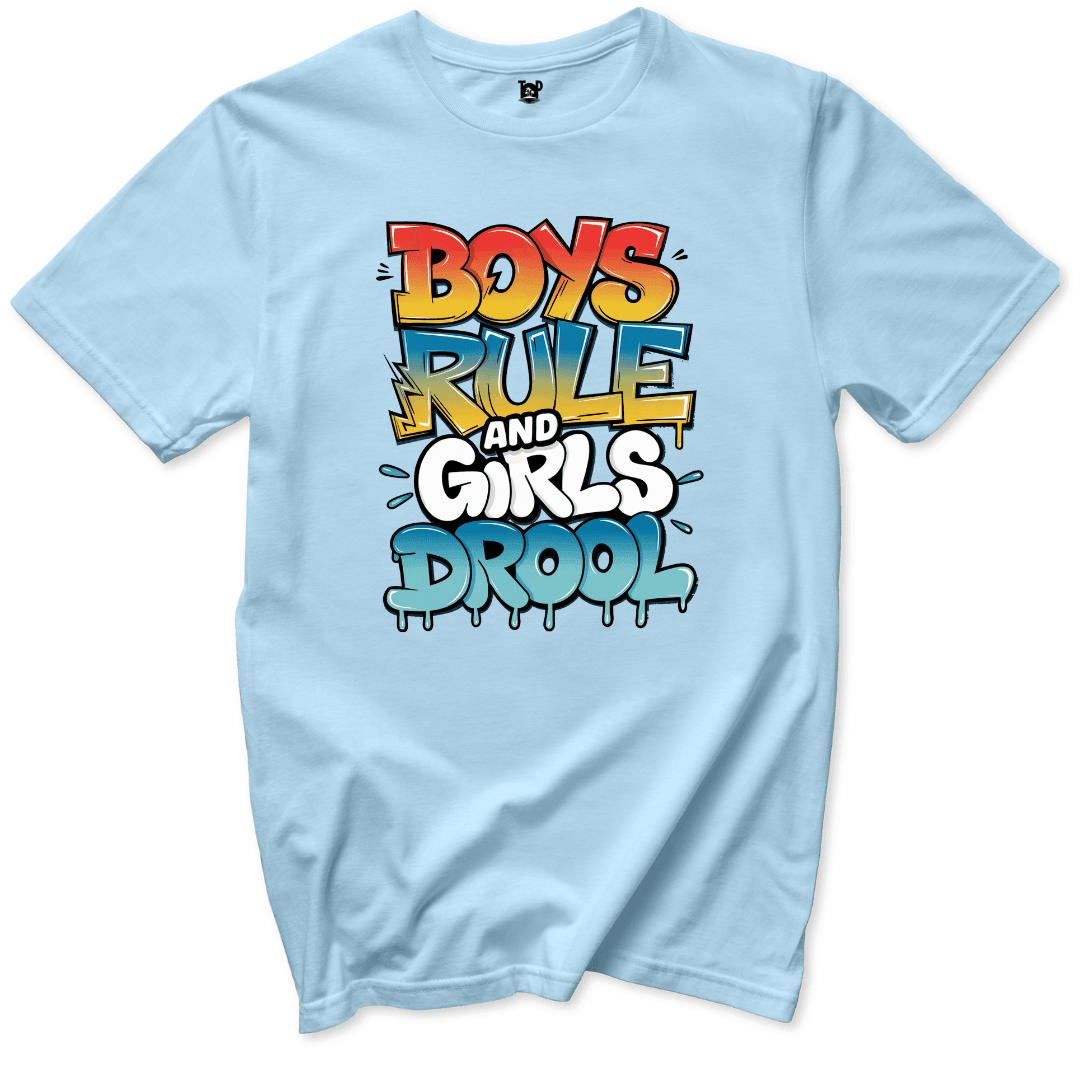 Boys Rule T-Shirt - Throwback Paradise