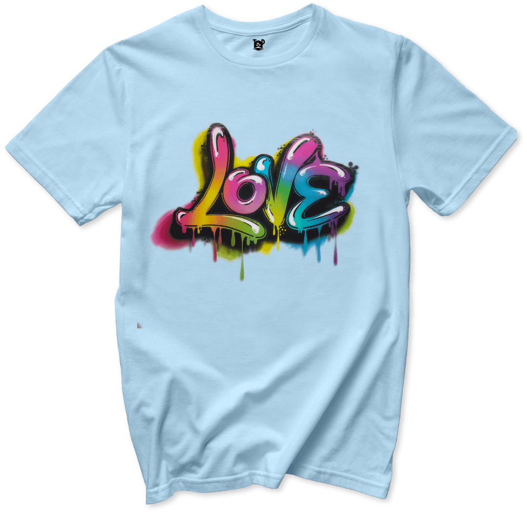 Graffiti Love T-Shirt - Throwback Paradise