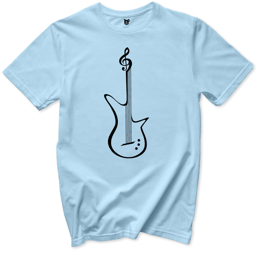 Guitar T-Shirt - Throwback Paradise