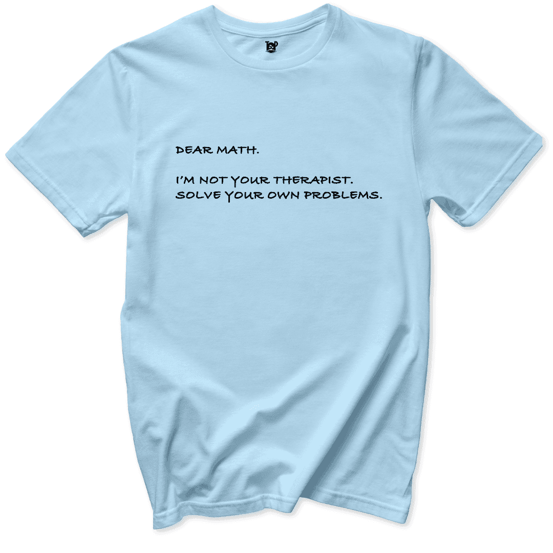 Math T-Shirt - Throwback Paradise