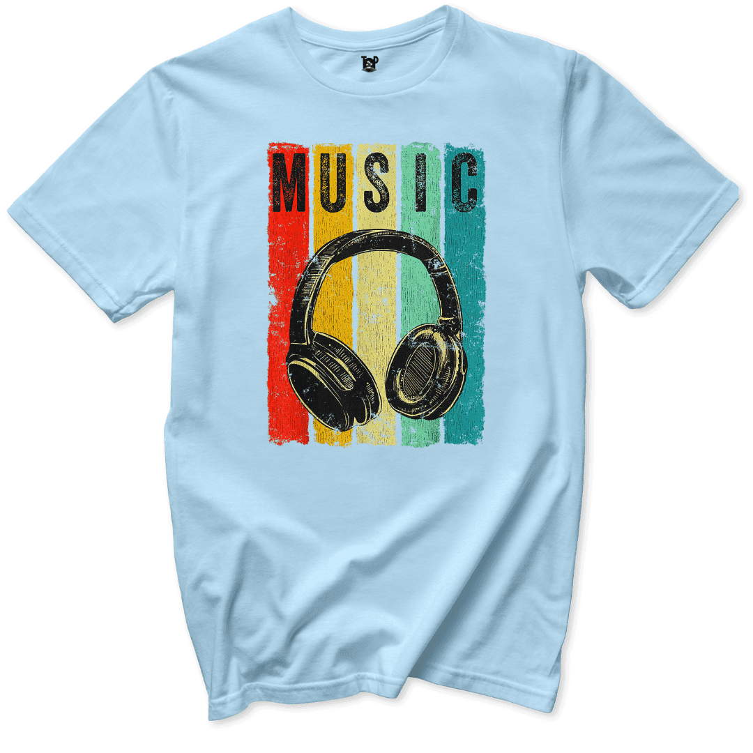 Music T-Shirt - Throwback Paradise