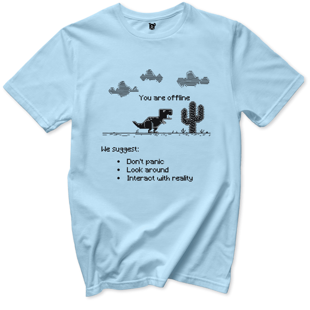 Offline T-Shirt - Throwback Paradise