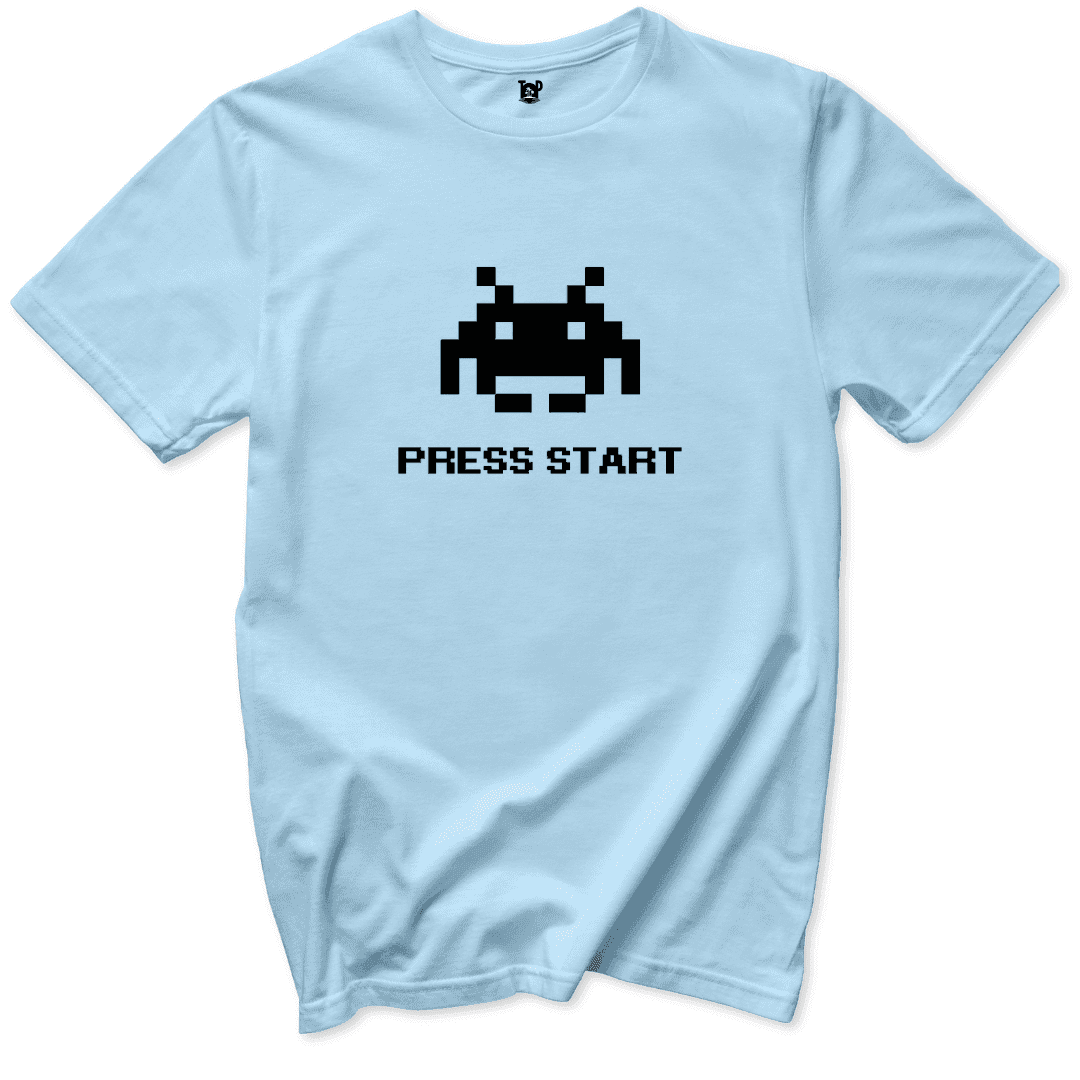 Press Start T-Shirt - Throwback Paradise