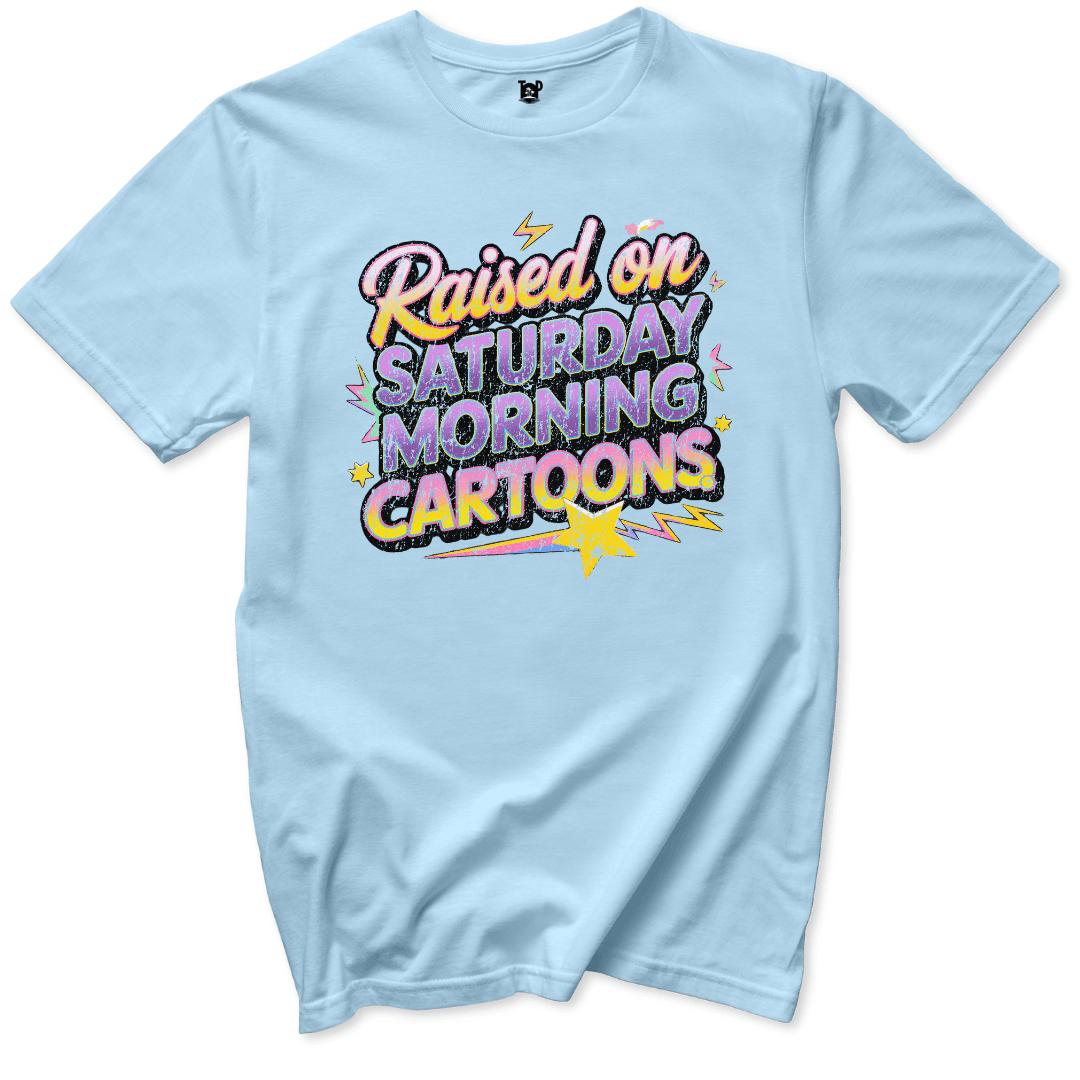 Saturday Morning Cartoons T-Shirt - Throwback Paradise