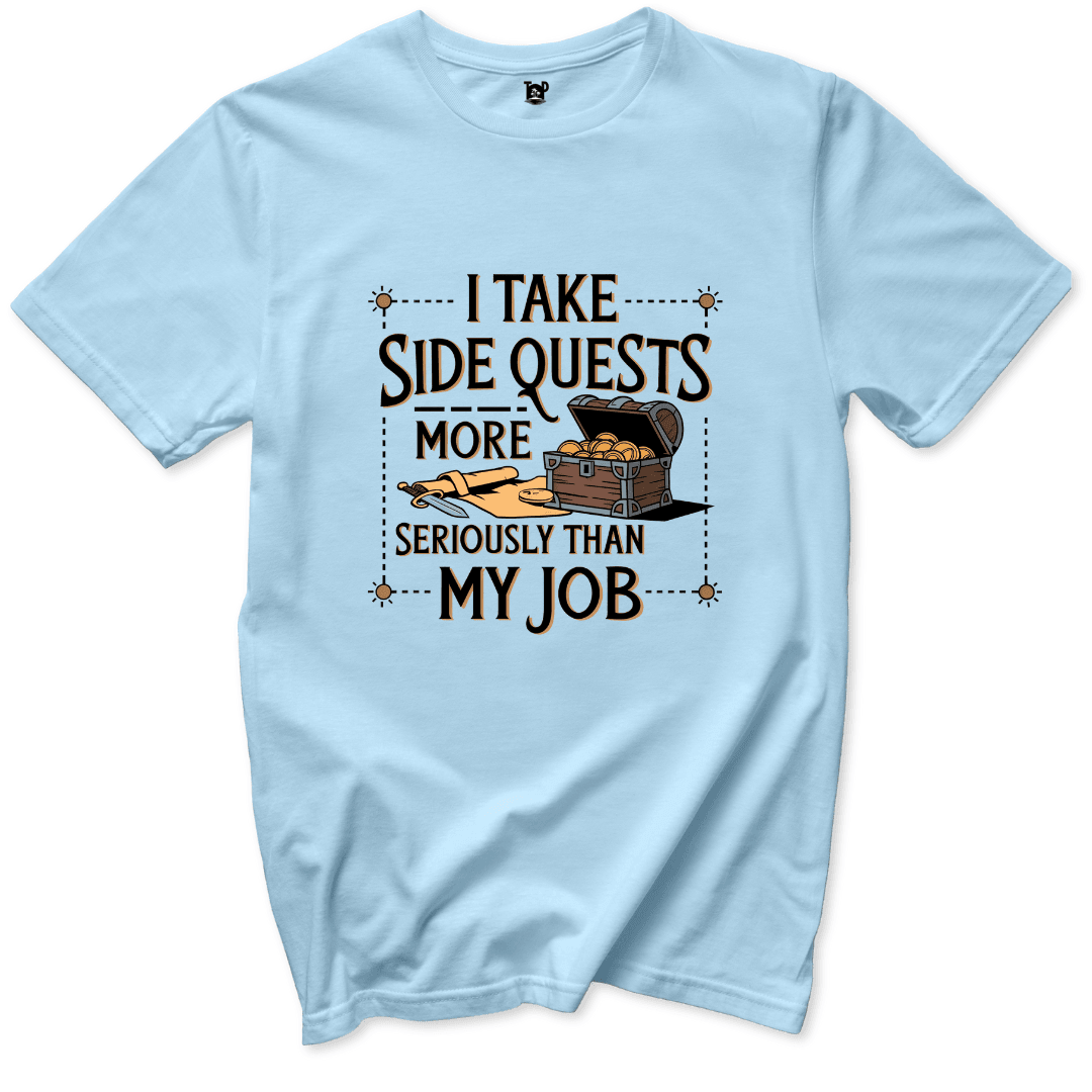 Side Quest T-Shirt - Throwback Paradise