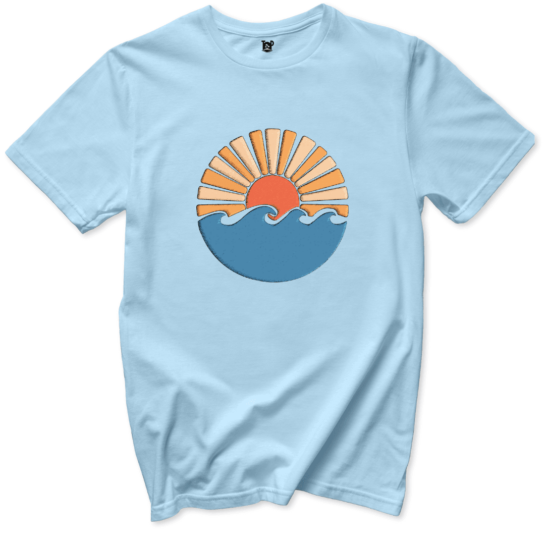 Sun and Sea T-Shirt - Throwback Paradise
