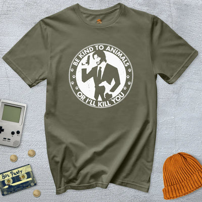 Be Kind To Animals - Shirt - Throwback Paradise
