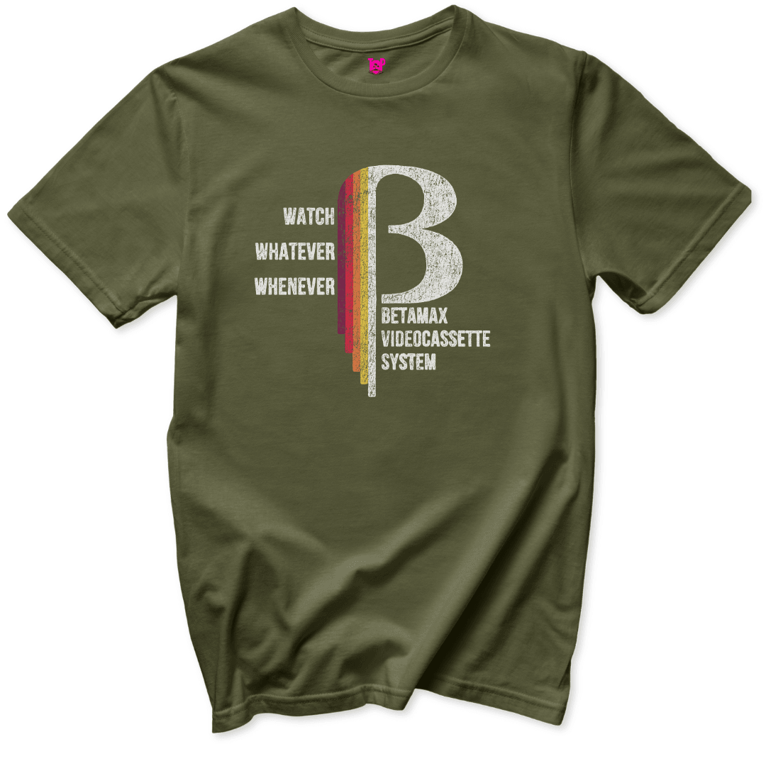 Betamax T-Shirt - Throwback Paradise