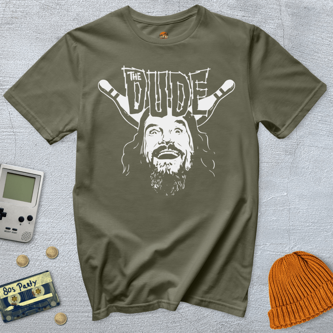 Printify T-Shirt Military Green / S Duderino - Shirt