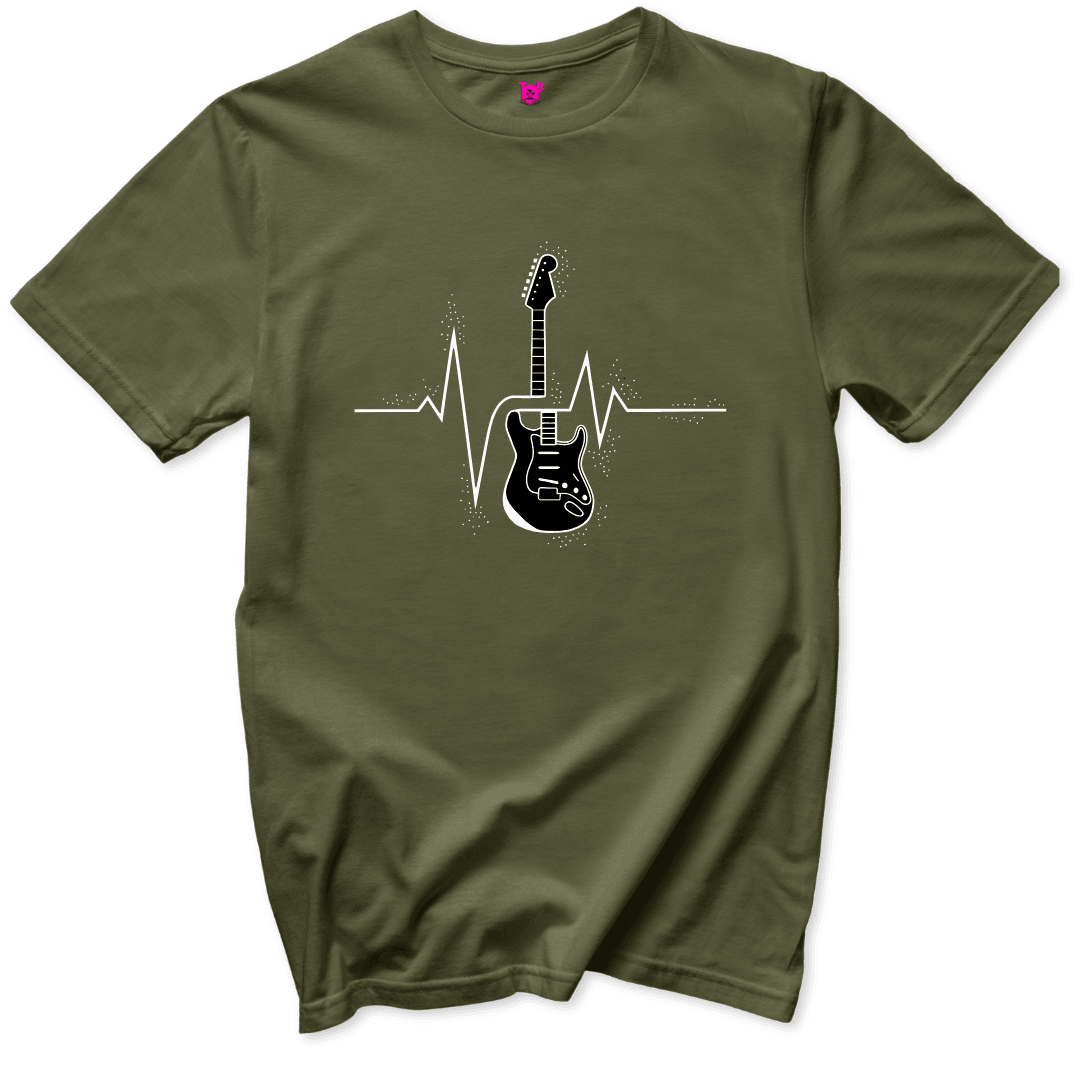 EKGuitar T-Shirt - Throwback Paradise