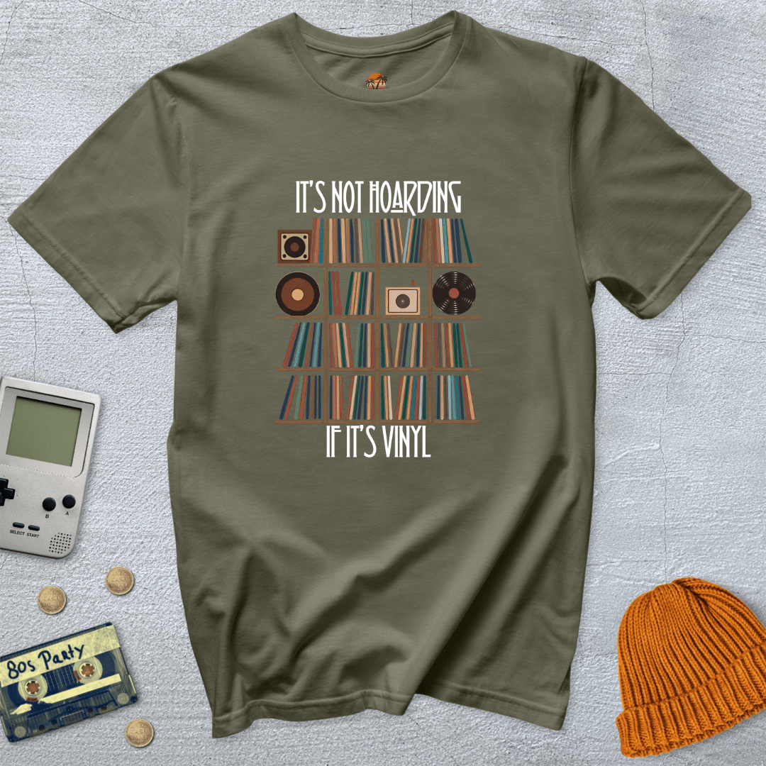 Printify T-Shirt Military Green / S Hoarding - Shirt