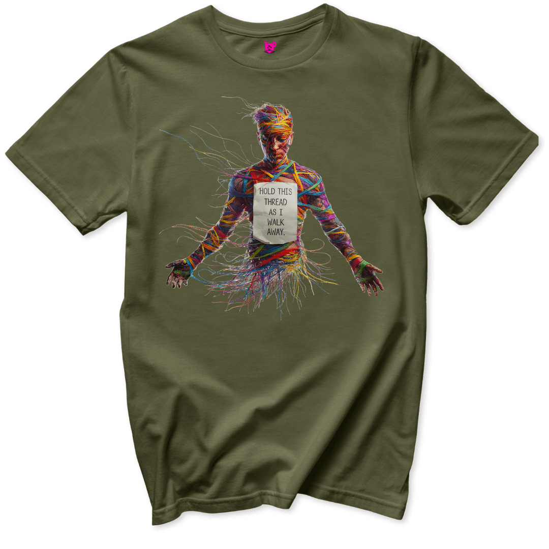 Hold this thread T-Shirt - Throwback Paradise