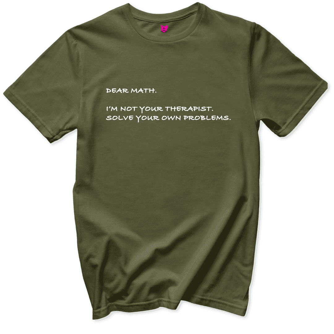 Math T-Shirt - Throwback Paradise