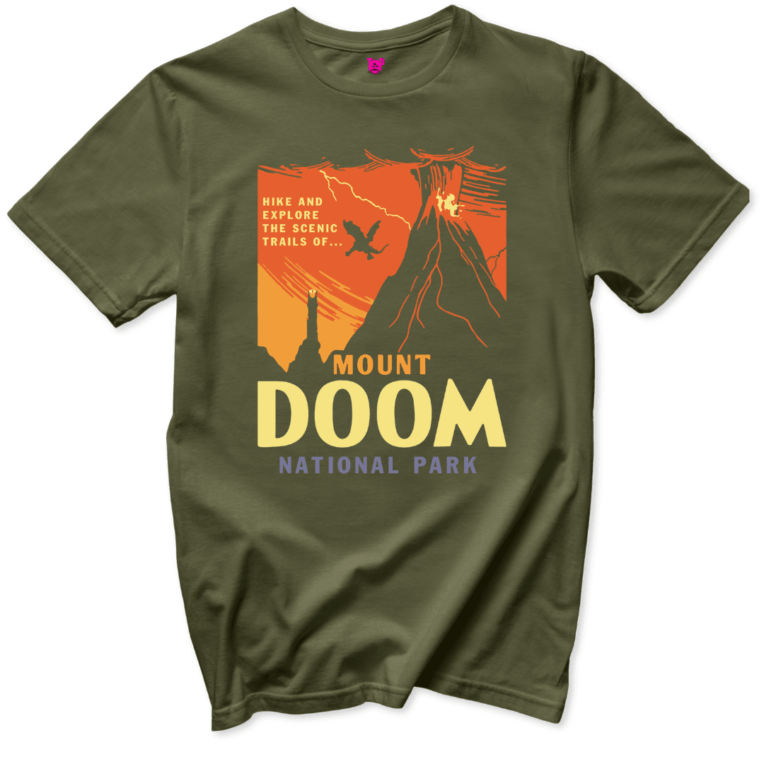 Mt Doom National Park T-Shirt - Throwback Paradise
