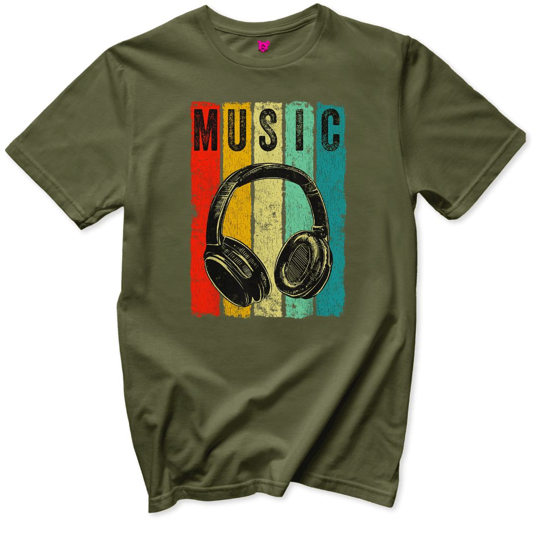 Music T-Shirt - Throwback Paradise