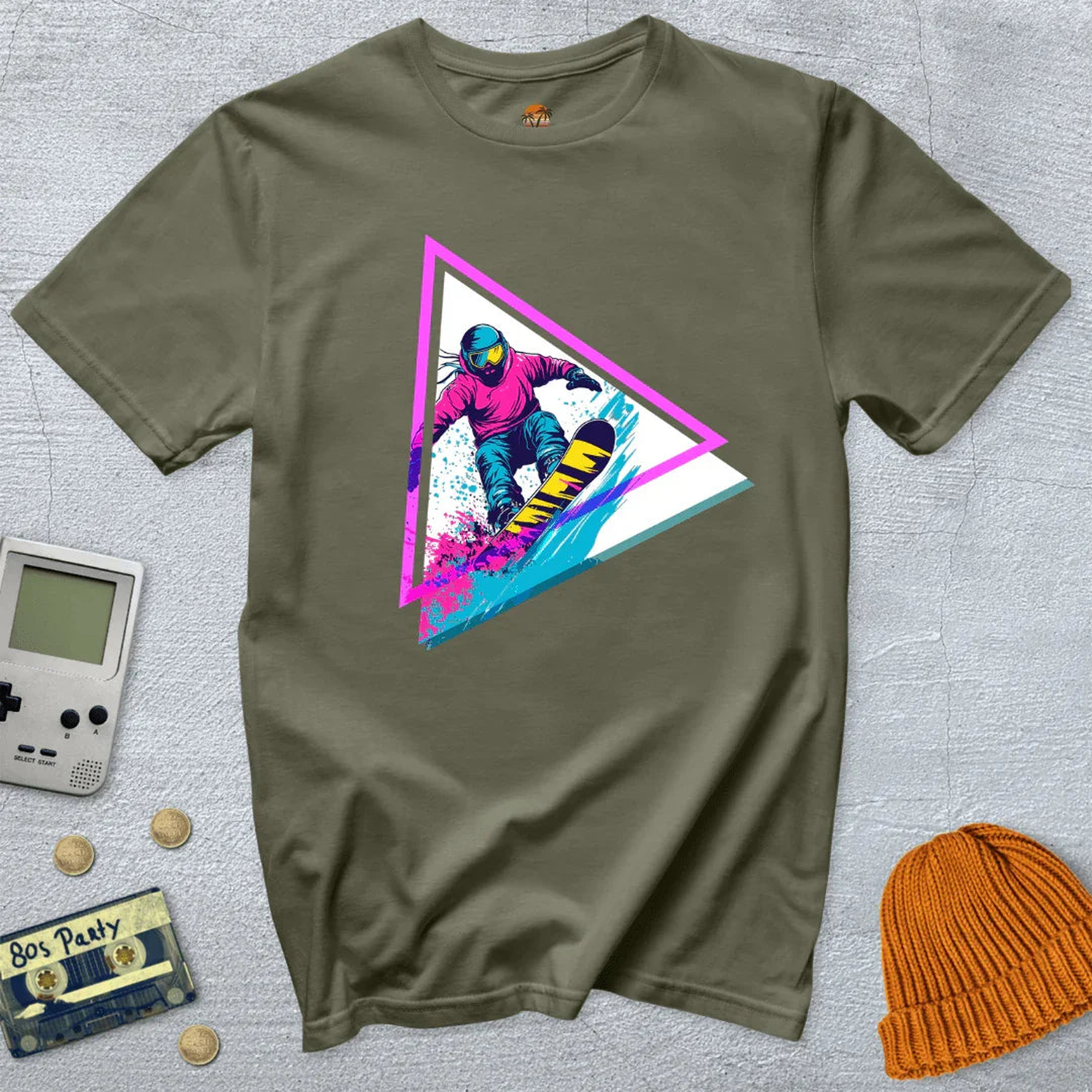 Neon Triangle Shred - Shirt