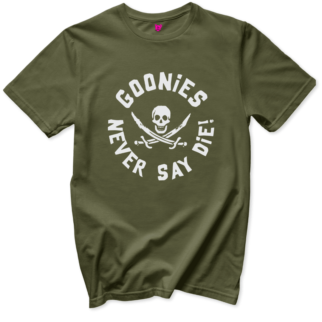 Never say die T-Shirt - Throwback Paradise
