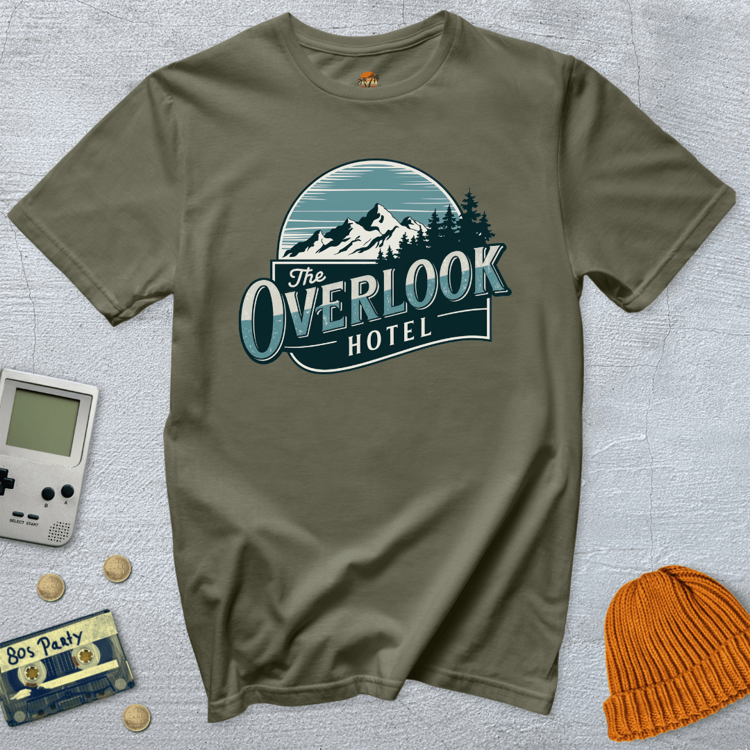 Printify T-Shirt Military Green / S Overlook Hotel - Shirt