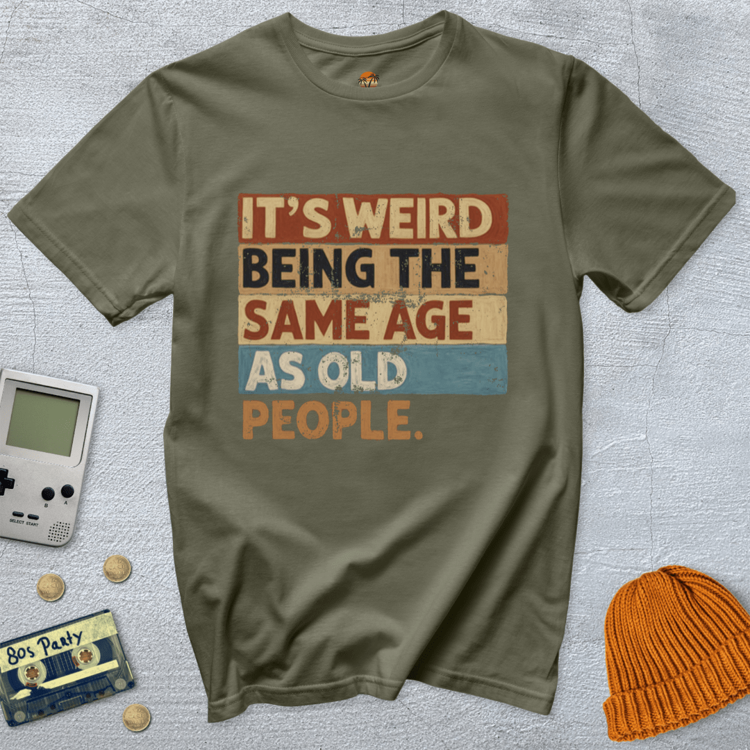 Printify T-Shirt Military Green / S Same Age - Shirt