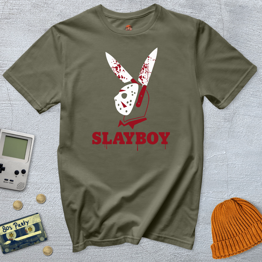 Printify T-Shirt Military Green / S Slayboy - Shirt
