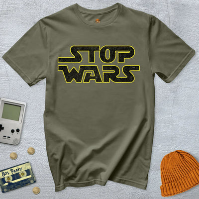 Stop Wars - Shirt - Throwback Paradise