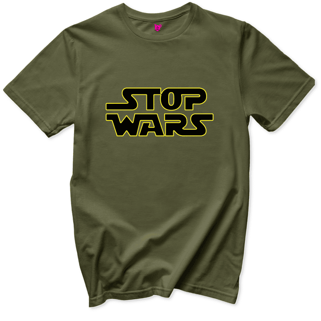 Stop Wars T-Shirt - Throwback Paradise