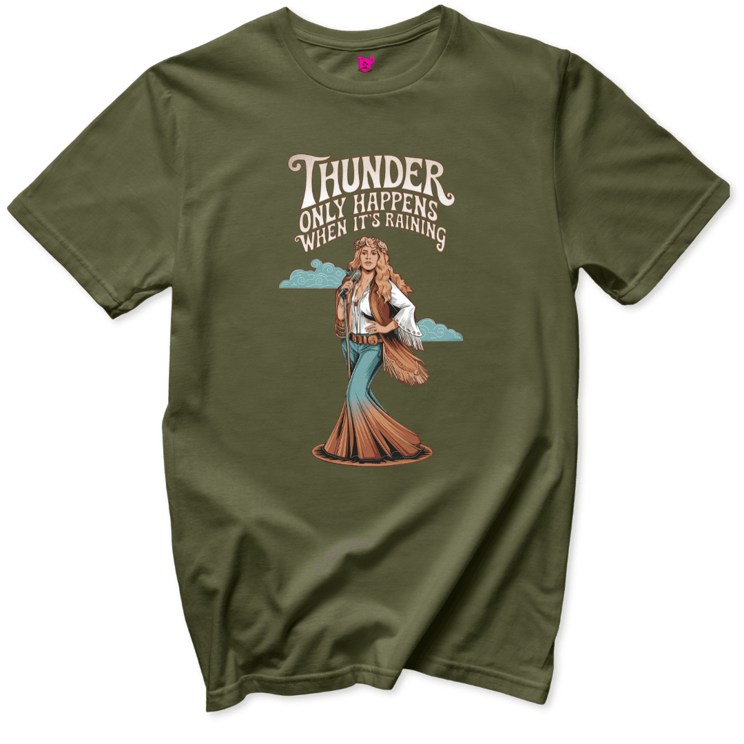 Thunder Songstress T-Shirt - Throwback Paradise