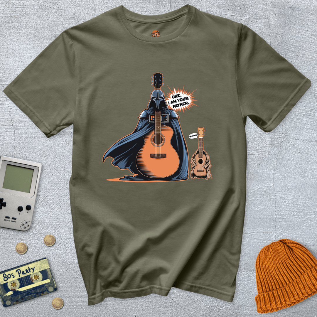 Printify T-Shirt Military Green / S Uke I am your father - Shirt